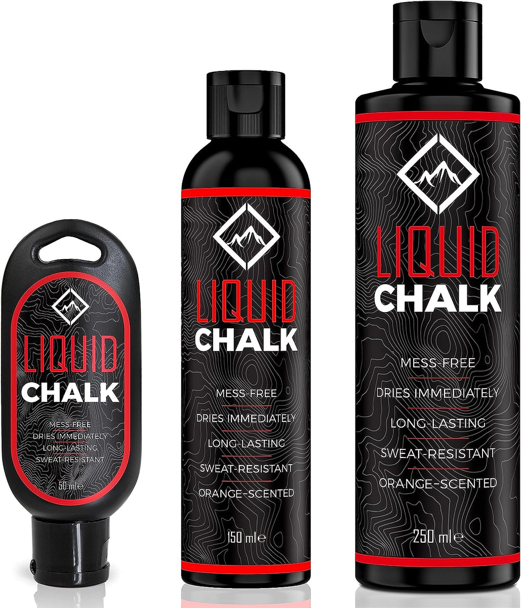  SURVIVOR Chalk Bag + Refillable Chalk Ball + Liquid