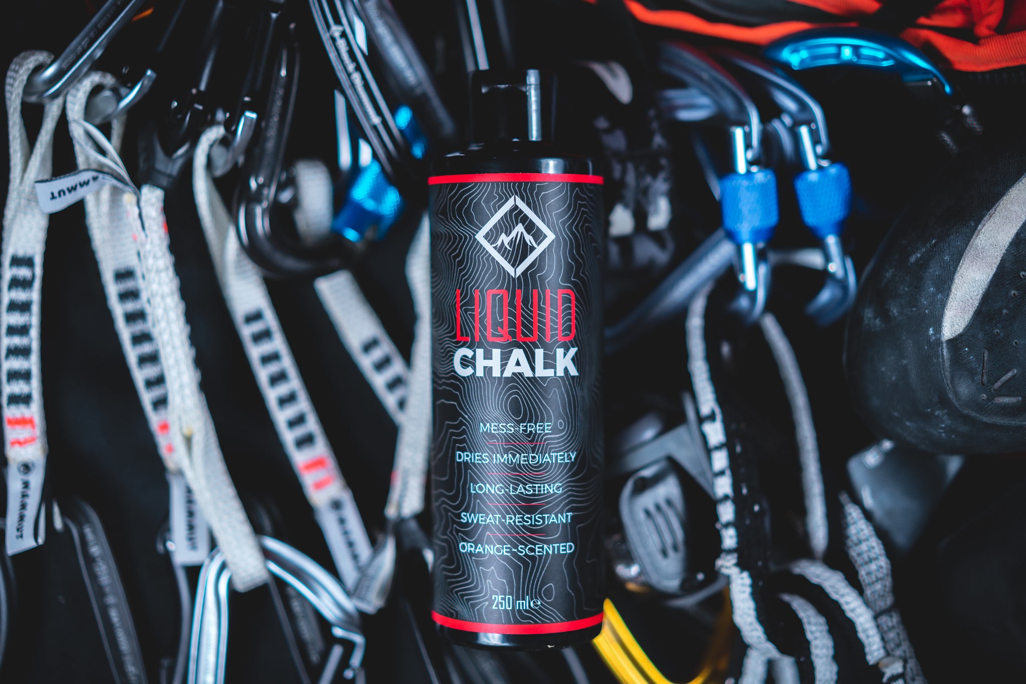 Survivor Liquid Chalk – Gym Chalk for Weightlifting, Rock Climbing, Bouldering, Gymnastics, Pole Grip, & More - Lifting Chalk & Climbing Chalk for